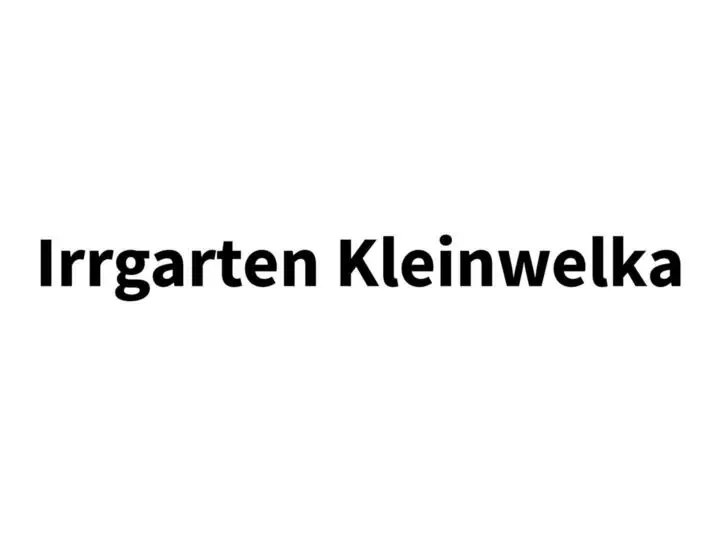 Irrgarten Kleinwelka